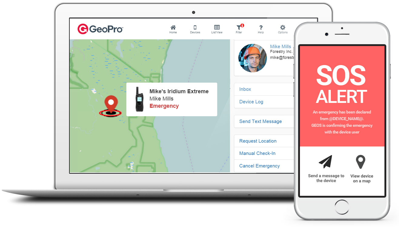 GeoPro Web App and Mobile App